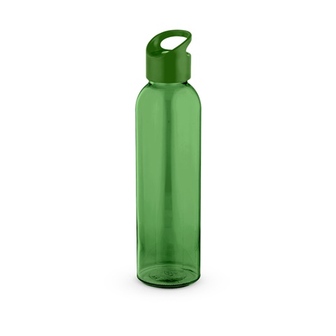 zelená PORTIS GLASS. Skleněná láhev s PP uzávěrem 500 ml, zelená