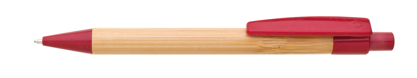 Propiska bambus BORGO STRAW, červená