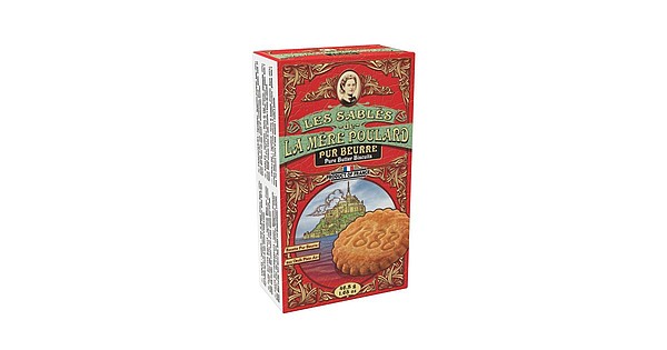 PUBA - La Mére Poulard Pure butter biscuit papír 46,8g