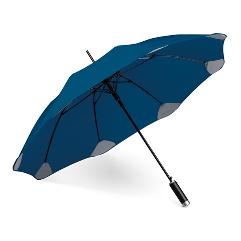 PULLA. Deštník s automatickým otevíráním, modrá