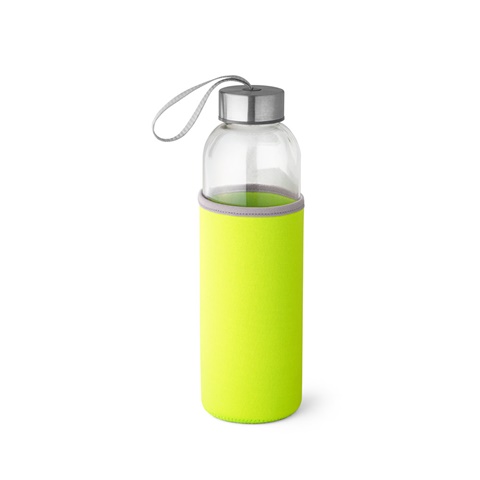 RAISE. Sportovní láhev ze skla a nerezové oceli 520 ml, světle zelená
