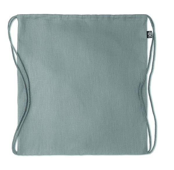 RAMI Stahovací batoh z konopí, šedý