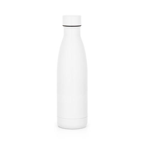 RE-BUFFON M. Termoska vyrobená z 90% recyklované nerezové oceli 520 ml, bílá