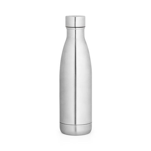 RE-BUFFON M. Termoska vyrobená z 90% recyklované nerezové oceli 520 ml, saténově stříbrná