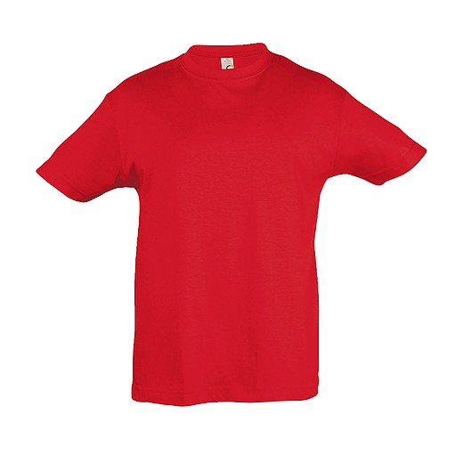 REGENT dětské tričko SOLS, 2 roky, červená