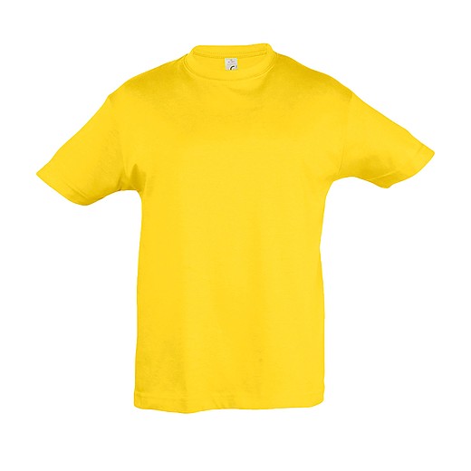 REGENT dětské tričko SOLS, 2 roky, tmavě žlutá