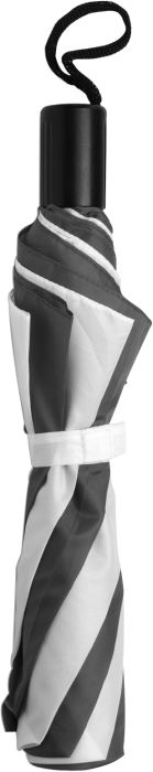 REPOST Skládací deštník v nylonovém pouzdře, průměr 90 cm, černobílý