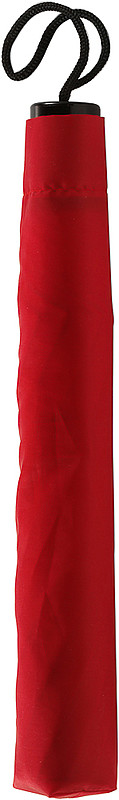 REPOST Skládací deštník v nylonovém pouzdře, průměr 90 cm, červený