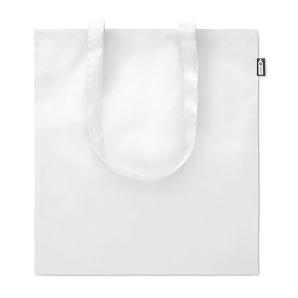 REYNA Ekologická nákupní taška s dlouhými uchy, z recyklovaných PET lahví, bílá