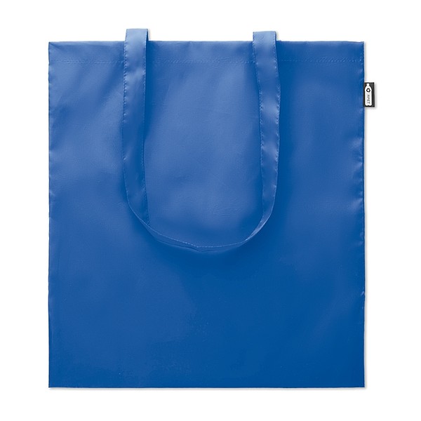 REYNA Ekologická nákupní taška s dlouhými uchy, z recyklovaných PET lahví, král. modrá