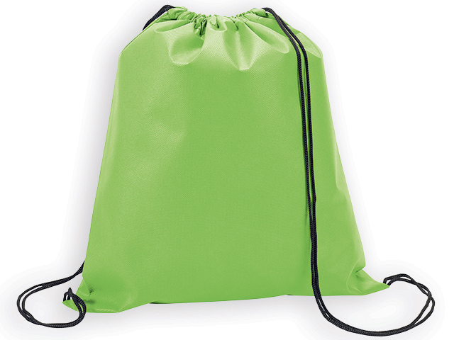 RIUS II batoh z netkané textilie, 80 g/m2, Světle zelená