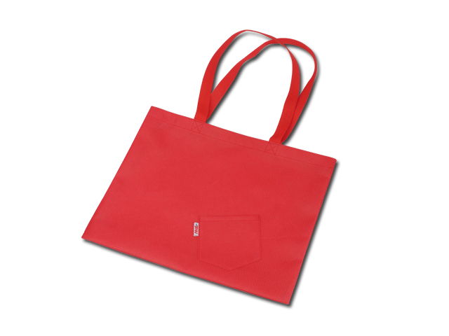 ROXANA nákupní taška z netkané textilie, 80 g/m2, Červená