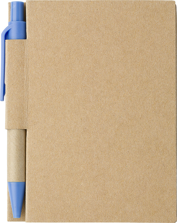 SAFON Malý linkovaný zápisník s KP s černou náplní a modrými detaily