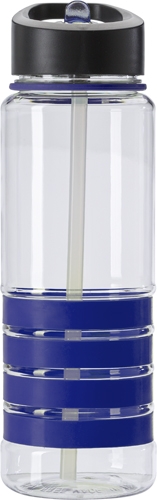 SALISA Tritanová láhev o objemu 700 ml s barevnými proužky, modrá