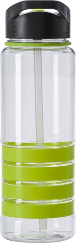SALISA Tritanová láhev o objemu 700 ml s barevnými proužky, světle zelená