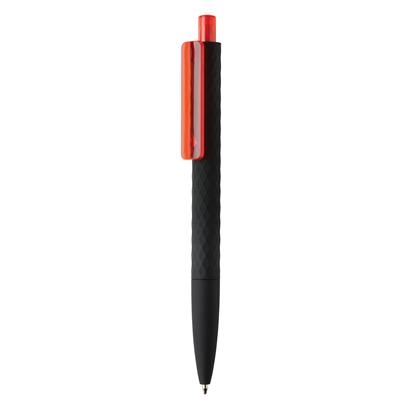 SAMANO Černé pero X3 Smooth touch, modrá n., červená