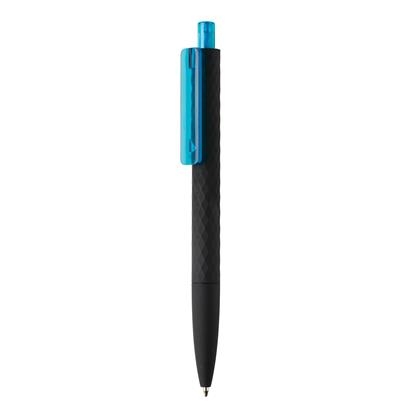 SAMANO Černé pero X3 Smooth touch, modrá n., modrá