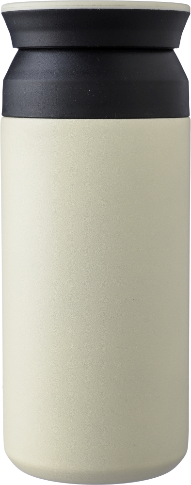 SAMLAR Dvoustěnný termohrnek z nerezové oceli, 350 ml, krémová bílá