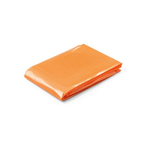 oranžová SANDRA. Nepromokavé pončo, oranžová