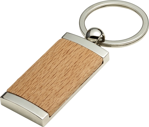 SARDOL Přívěsek na klíče v kombinaci dřeva a kovu