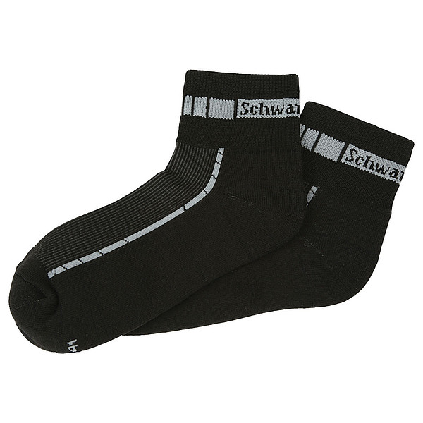 SCHWARZWOLF BIKE ponožky, černá, velikost 36-38