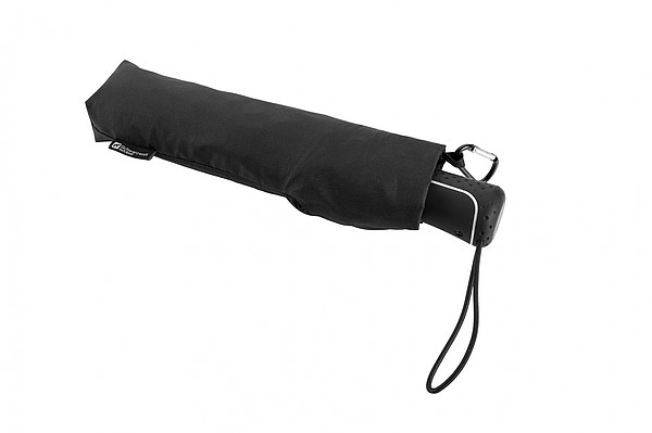SCHWARZWOLF CRUX - skládací deštník s reflexním páskem a karabinou