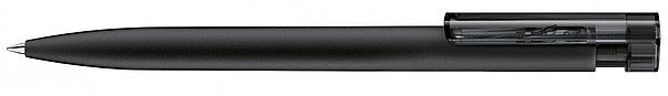 SENATOR LIBERTY Plastové kuličkové pero Senator s pogumovaným povrchem, černá