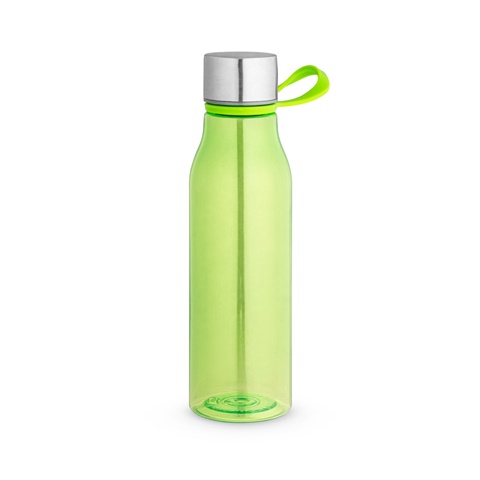 SENNA. Recyklovaná PET láhev (100 % rPET) s lesklým průsvitným povrchem, světle zelená