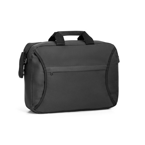 SEOUL. Kongresová složka polyester 600D, černá