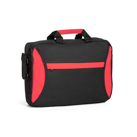 SEOUL. Kongresová složka polyester 600D, červená