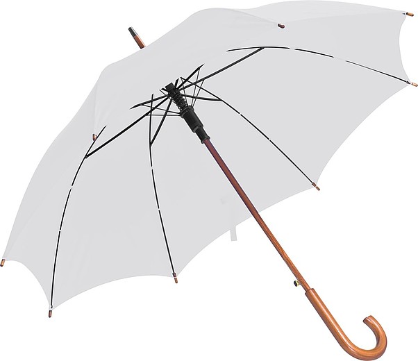 SERGAR Automatický holový deštník, bílý