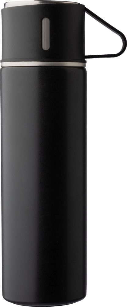 SHADY Sada termosky (420 ml) a tří hrnků (150 ml), černá