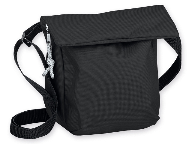 SHANNON polyesterová taška přes rameno, 600D, Černá