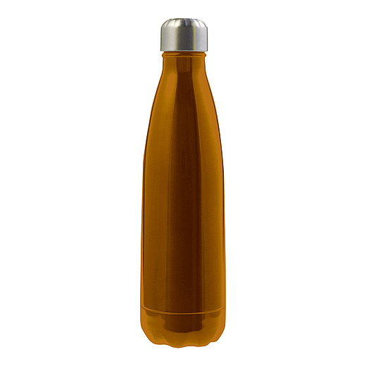 SIARA Dvoustěnná vakuová termoska, objem 500 ml, oranžová