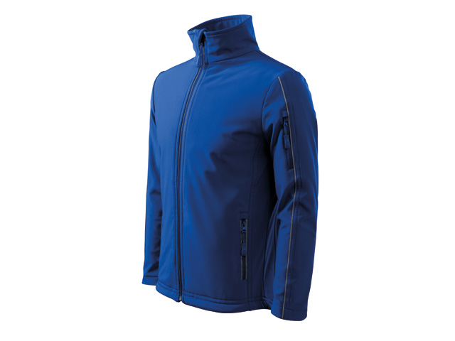 SOFTSHELL JACKET MEN pánská bunda 300 g/m2, vel. M, ADLER, Královská modrá