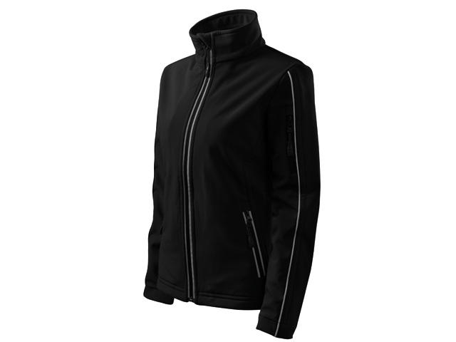 SOFTSHELL JACKET WOMEN dámská bunda 300 g/m2, vel. S, ADLER, Černá