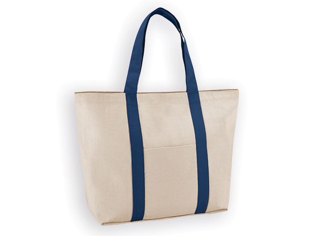 SOPHOS bavlněná nákupní taška přes rameno, 280 g/m2, Modrá