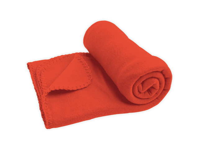 SULENA cestovní fleecová deka, 180 g/m2, Červená