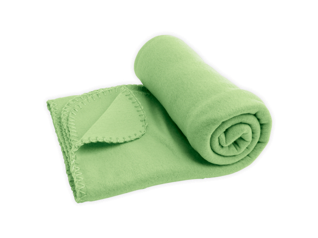 SULENA cestovní fleecová deka, 180 g/m2, Světle zelená