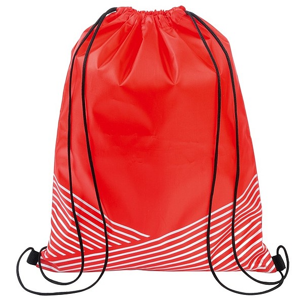 TAGAMOS Stahující batoh s reflexním potiskem, červená