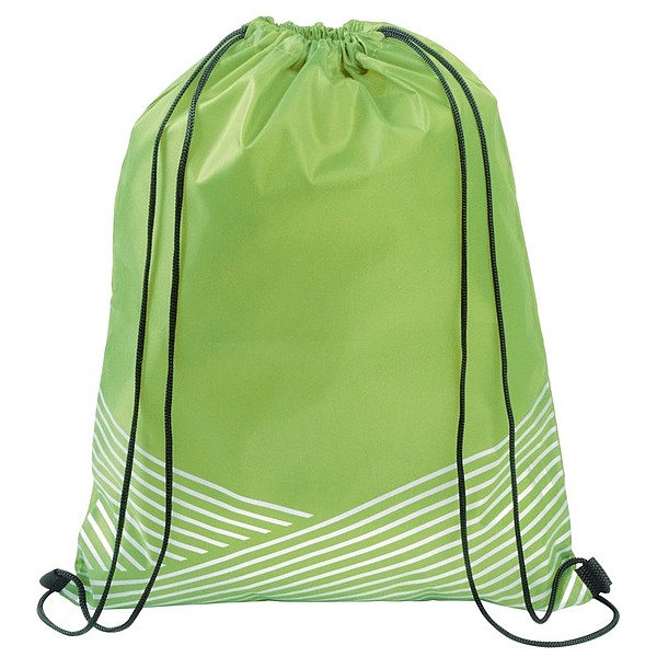 TAGAMOS Stahující batoh s reflexním potiskem, jasně zelená
