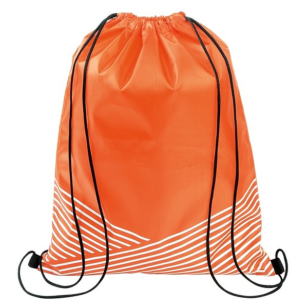 TAGAMOS Stahující batoh s reflexním potiskem, oranžová