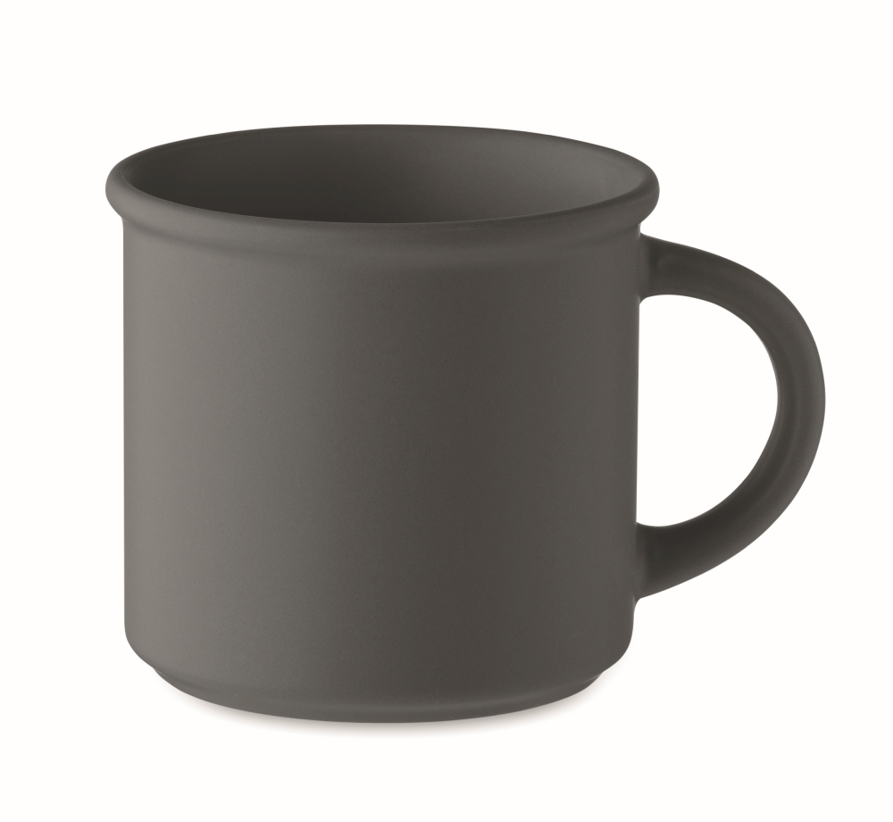 TAMERON Matný keramický hrnek 300 ml, tmavě šedá