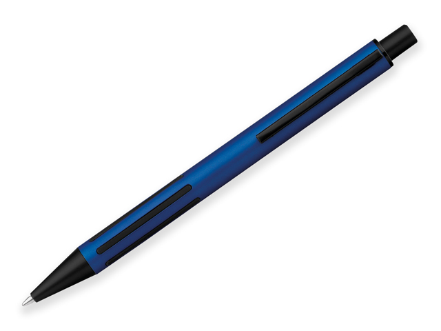 TAURET kovové kuličkové pero, modrá náplň, Modrá