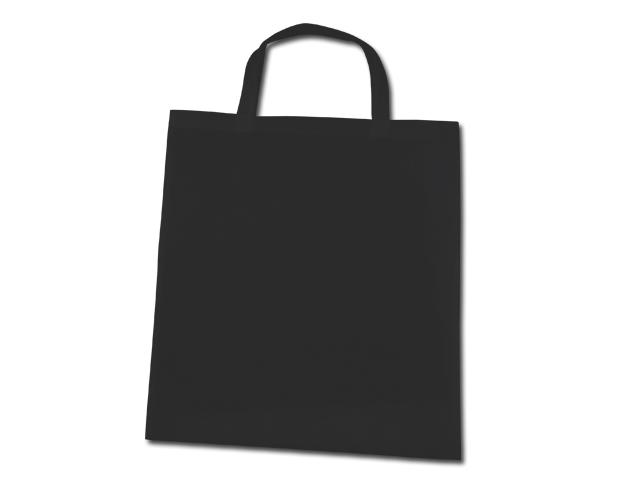 TAZARA nákupní taška z netkané textilie, 80 g/m2, Černá