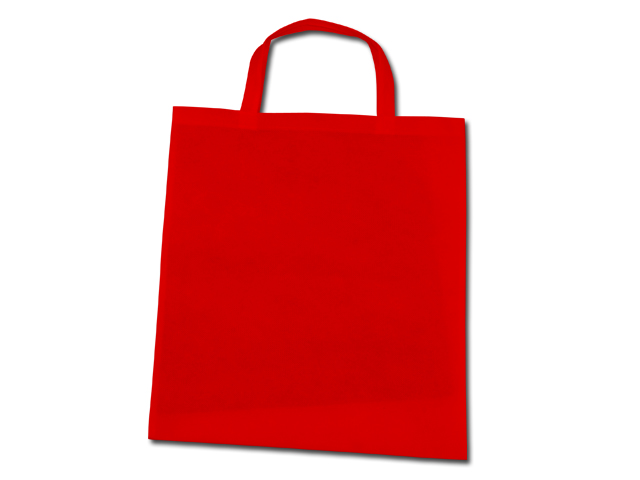 TAZARA nákupní taška z netkané textilie, 80 g/m2, Červená