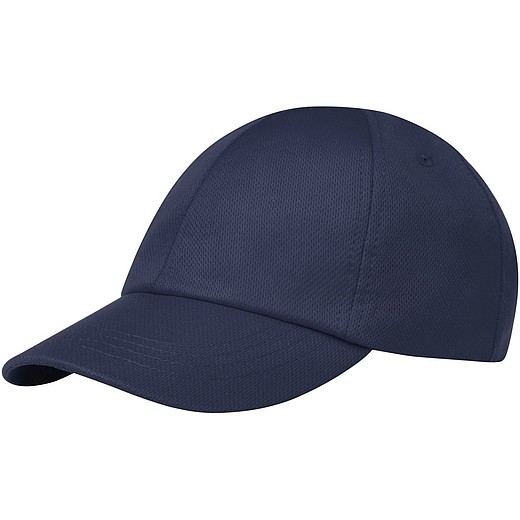TERMINI Šestipanelová čepice s cool fit úpravou, námořní modrá