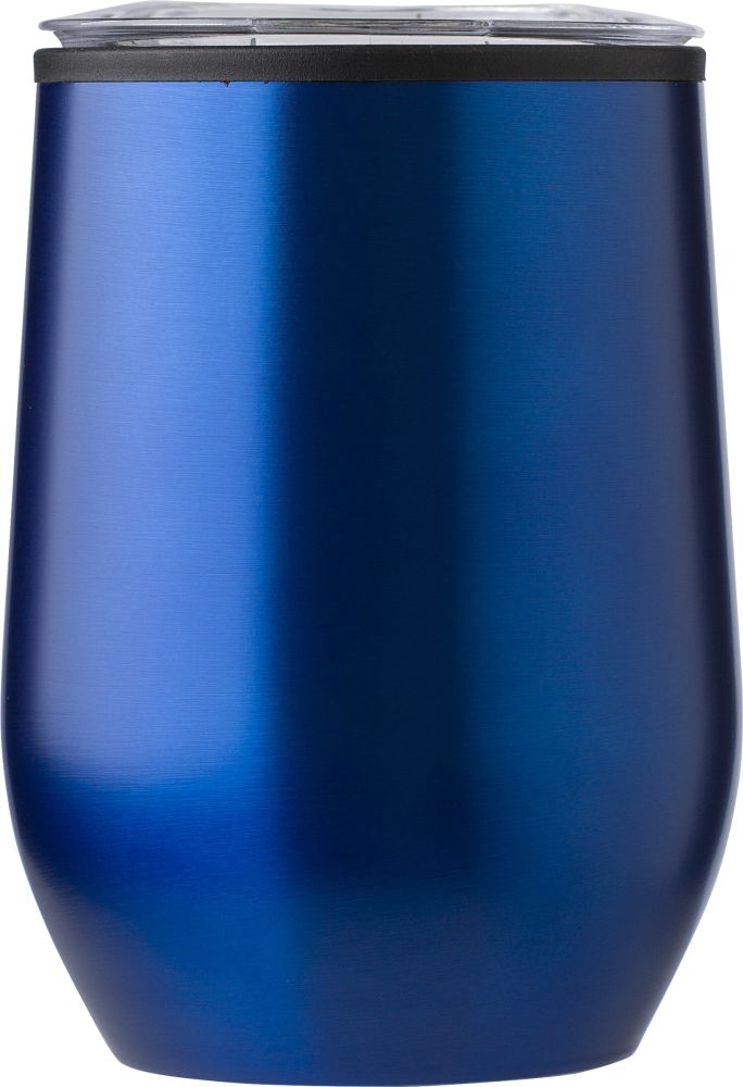 Termohrnek 300ml, z venku nerezový, kobaltově modrá