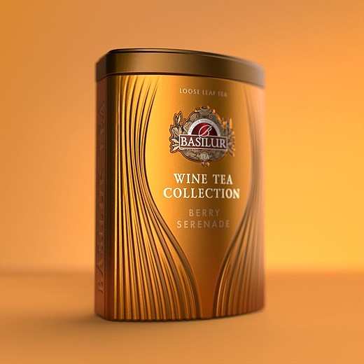 TEWINE - BASILUR Wine Tea Berry Serenade plech 75g