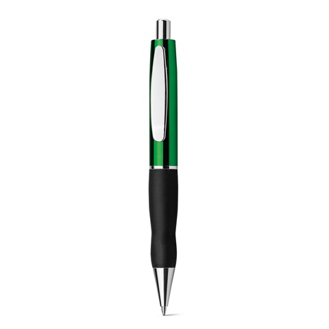 THICK. Kuličkové pero s kovovým povrchem, zelená